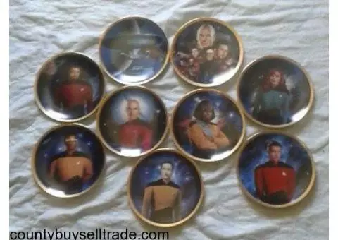 Star Trek Collectible Plates